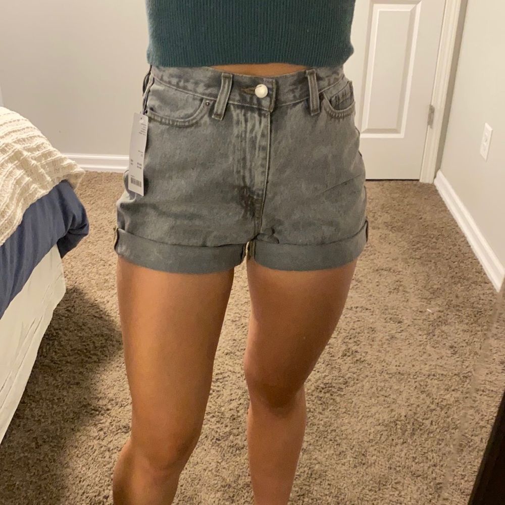 Gray Urban Outfitters Denim Shorts